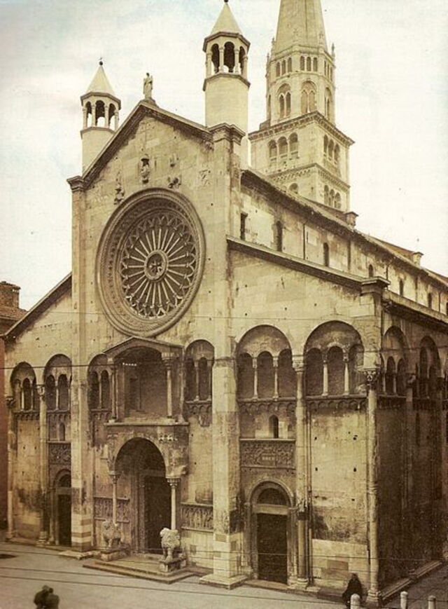 La cathédrale de Modène