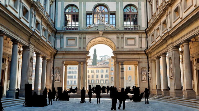 Uffizi, extérieur