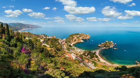 Vue sur Taormine