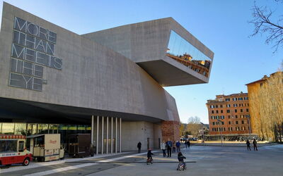 Extérieur du musée MAXXI