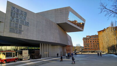 Extérieur du musée MAXXI