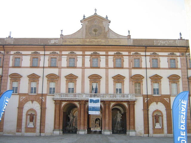 Façade du palais de Sassuolo