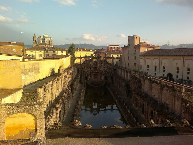 La peschiera au palais de sassuolo
