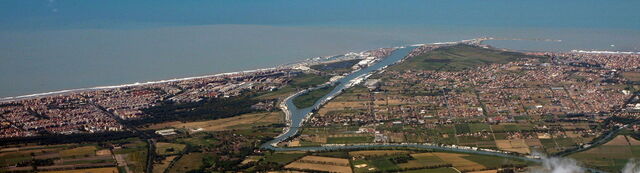La bouche du fleuve Tibre