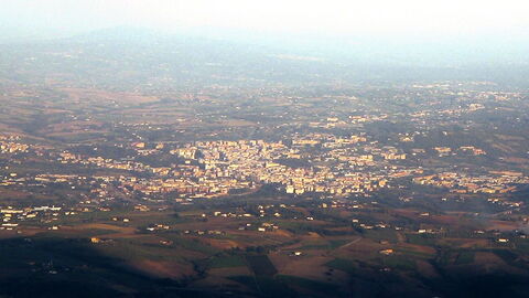 Vue sur Benevento