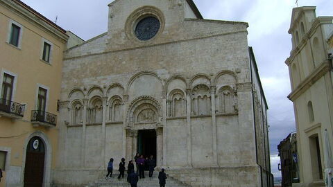 Façade de la cathédrale de Termoli