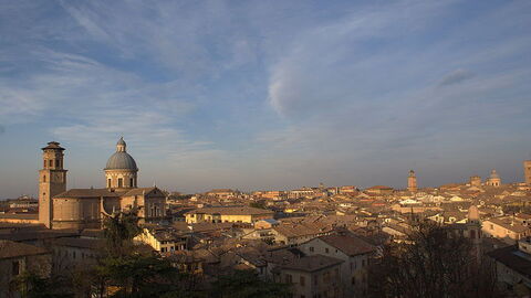 La ville de Reggio d'Emilie