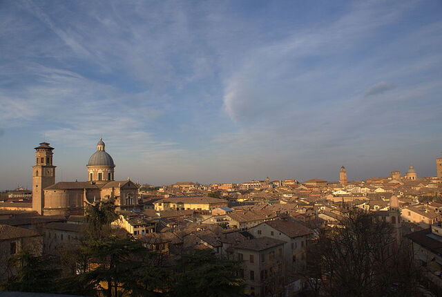 La ville de Reggio d'Emilie