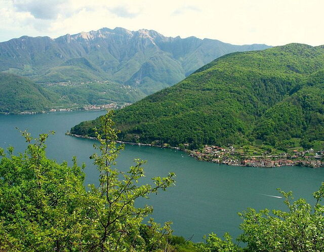 Vue sur le Monte San Giorgio