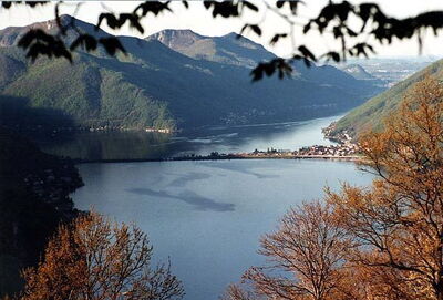 Le Monte San Giorgio au Lac de Lugano