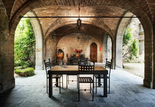 Villa Borgia, al fresco