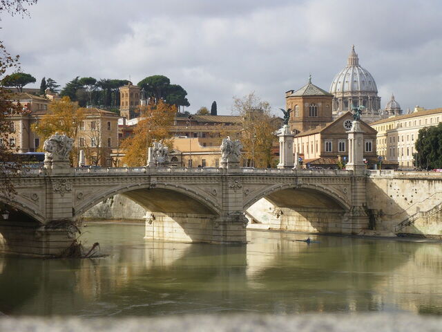 Rome sur les bords du Tibre