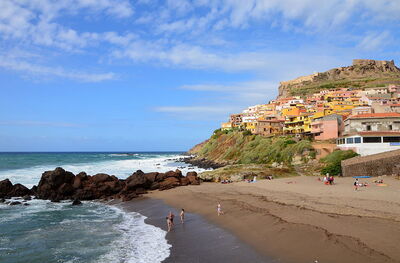 La plage de Castelsardo