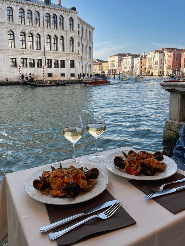 Manger à Venise