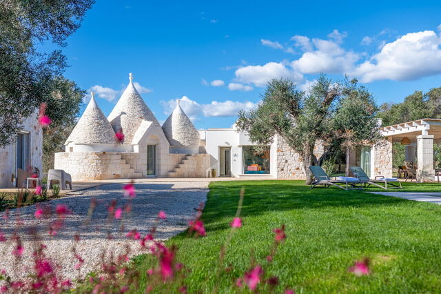 Trullo Brenda, jardin