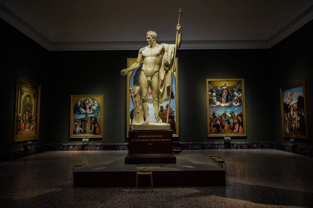 Pinacoteca di Brera, Napoléon de Canova en Mars pacificateur