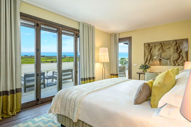 Une chambre à la Villa Corallo