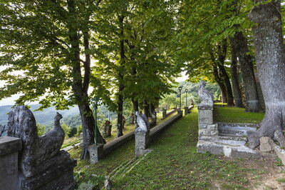 Villa Torreone, jardin
