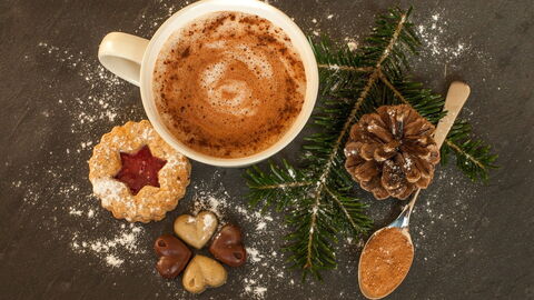 Un chocolat chaud délicieux