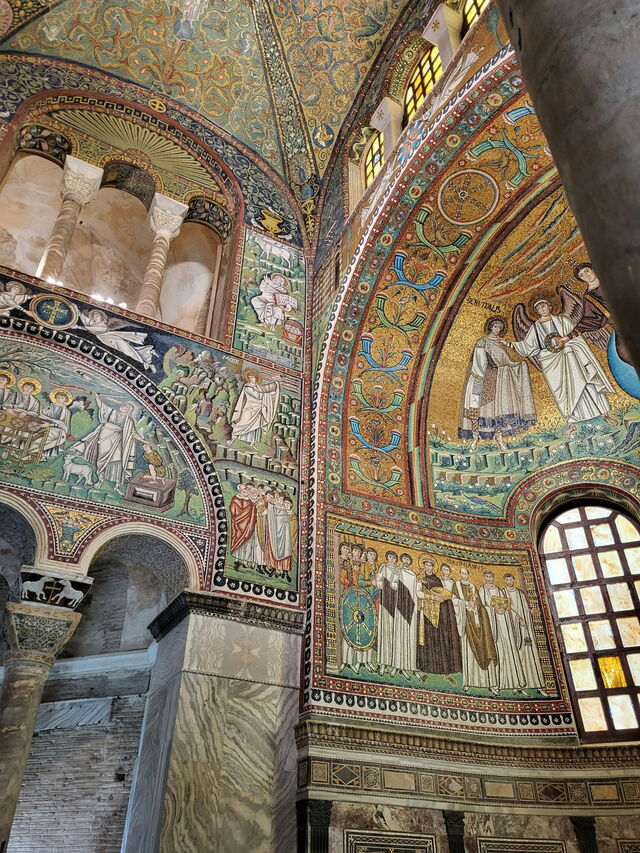 détail de l'église de San Vitale