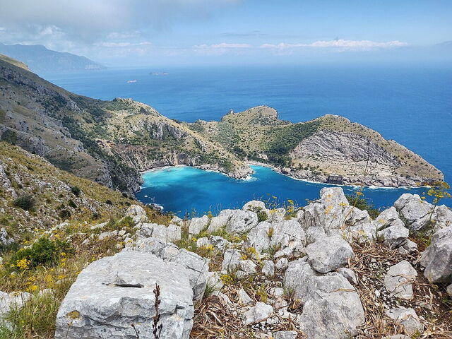Punta Campanella, baie d'Ieranto