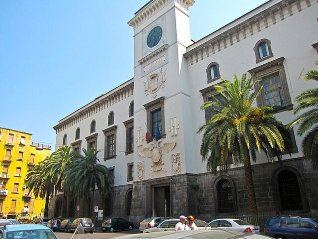 La façade de Castel Capuano