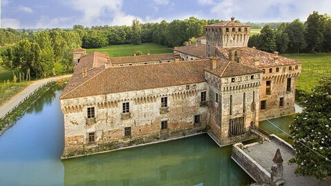 Vue sur le Château de Padernello
