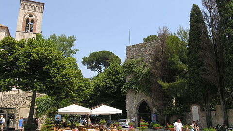 Le centre ville de Ravello