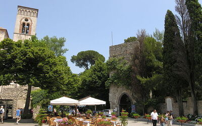 Le centre ville de Ravello