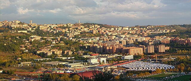 Vue sur la ville de Pérouse