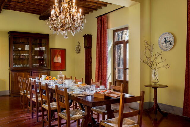 Villa Fabbri, salle à manger