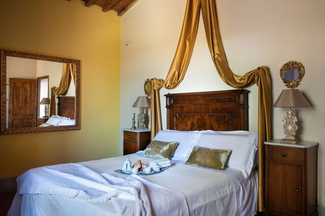 Villa Fabbri, chambre