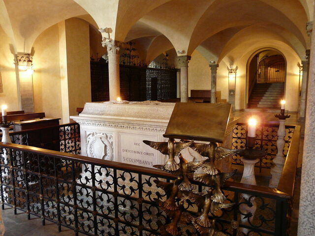 Abbaye de St Columbanus, intérieur