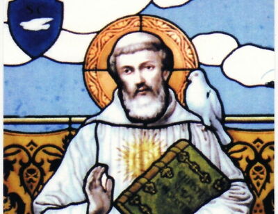 Saint Columbanus vitrail