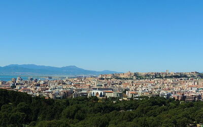Vue sur Cagliari