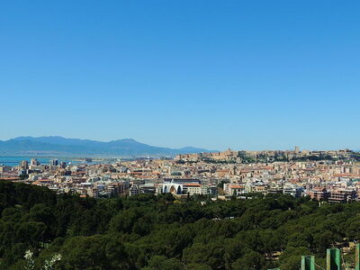 Vue sur Cagliari
