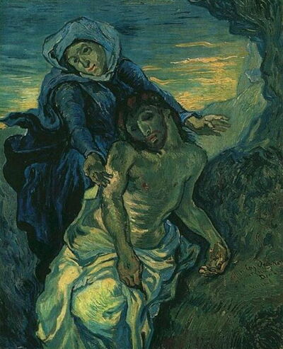 La Pietà (d'après Delacroix)