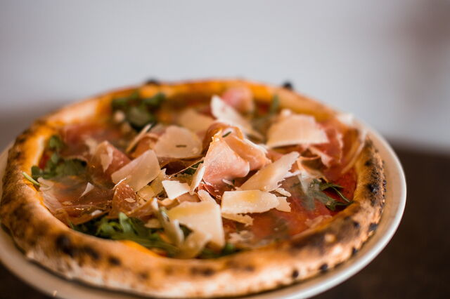 Pizza au jambon de Parme