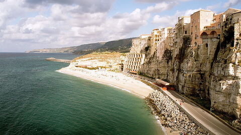 Le littoral de Tropea