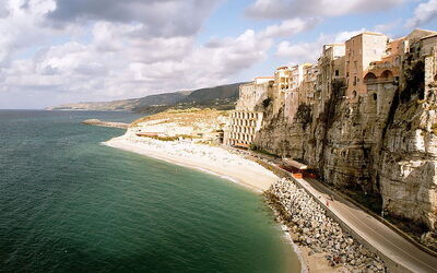 Le littoral de Tropea