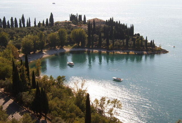 Vue sur le lac de Garde