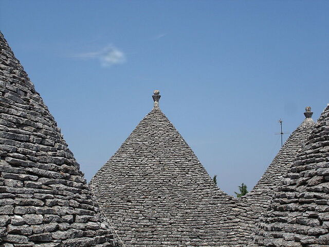 Des toits de "Trulli"