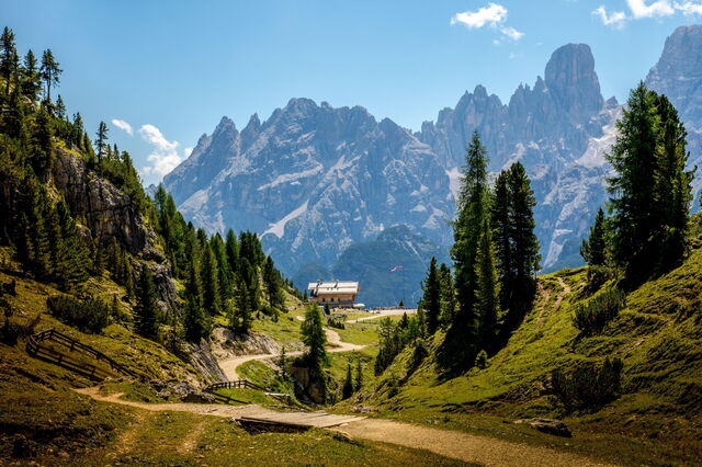 Printemps dans les montagnes italiennes