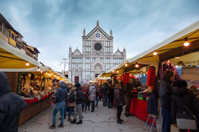 Marché de Noël, Florence