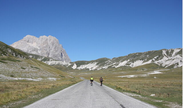 Gran Sasso, vélo