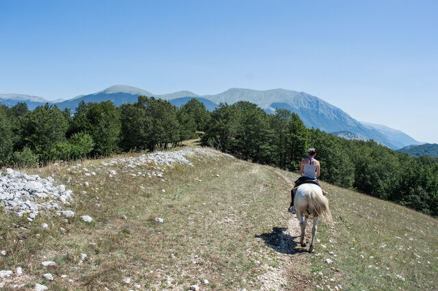 Gran Sasso, équitation