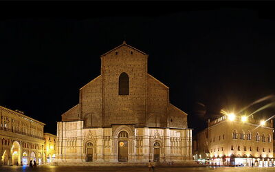 La Piazza Maggiore vue de nuit