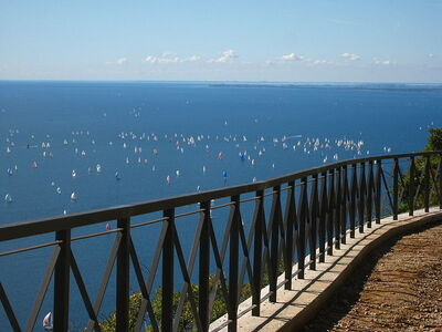 vue sur la mer depuis la route napoléonienne