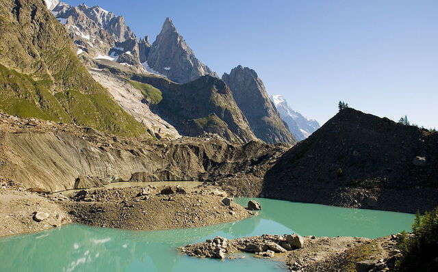 Le lac du Miage
