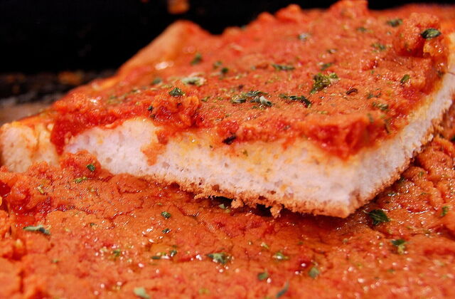 Pizza sicilienne